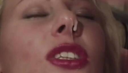 Hot Blonde with Big Breast Blowjob a dick Fucking Hardcore