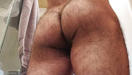 Hairy and sexy ass
