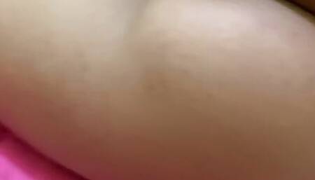 Anal plug in wife