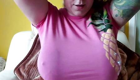 large pineapple tits on cam recording show Angela March 20th