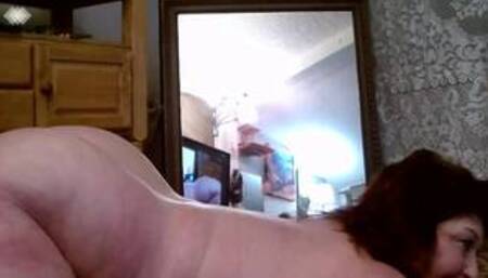 V something... Stretching and bending nude start to finish