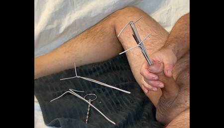 Multiple Cock Urethral Sounding