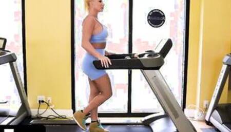 hot Bodied Blonde Cougar Needs Young Stud To Release The