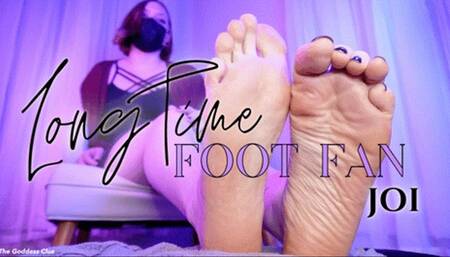 Long Time Foot Fan JOI - HD