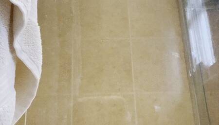 Spreading my cheeks in the shower