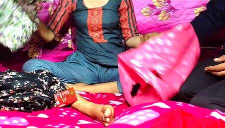 Chachi ke liye kapdo me chupakar laya Condom Hindi audio