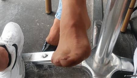 in restaurant under Table my shoe his stolen HD mp4 1920x1080