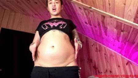 Huge monster in my belly