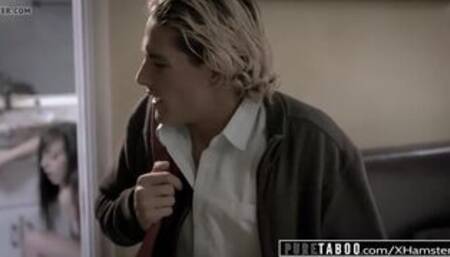 Pure Taboo - Sister Puts Pickle Up Ass to Trick Bro into Anal