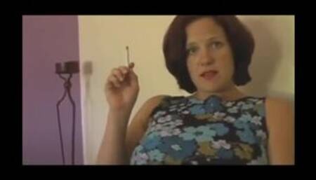 Vintage Annabelle Taboo Roleplay, Smoking and Choking on Cock