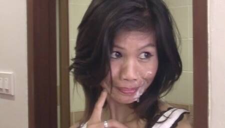 TukTukPatrol Big Foreign Dick Blows Load On Thai MILFS Face