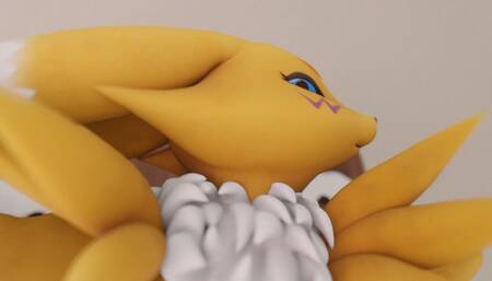 Sexy big ass Renamon ass fucked  POV