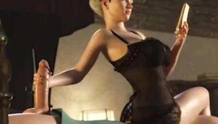 Horny 3D Mom Dominates Teen Boy Cartoon Sex