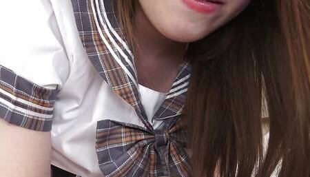 Frisky babe, Natsu Ogura  had steamy sex the other day with two man.