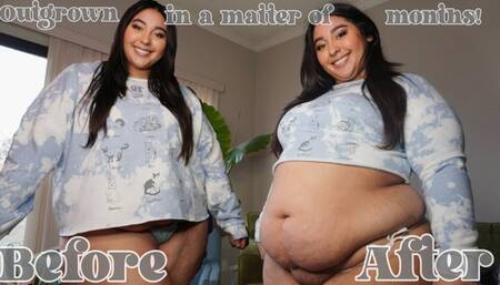 From Loose To Tight in MONTHS! Outgrown Winter Sweater