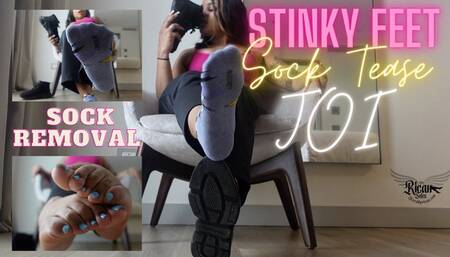 Stinky Feet Sock Tease JOI