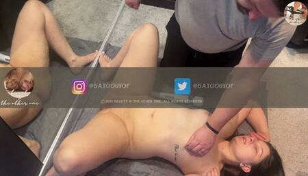 amateur WIFE multiple orgasms and a big squirting orgasm