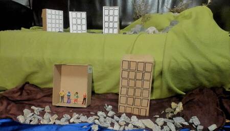 50ft Giantess destroys local town!