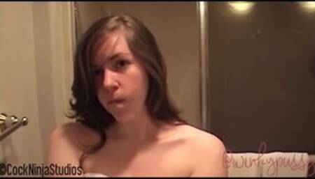 Angry Sister Gives Brother A Handjob