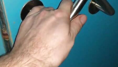 Risky Public Handjob - Girls Locker-room