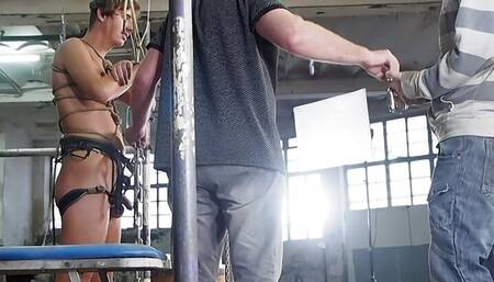 DILF Sebastian Kane dominates and torments twink Alex Knight