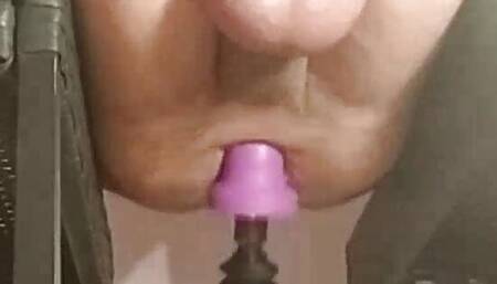 My Master controlling fucking machine.
