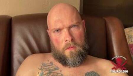 Jacking Off in his Used Bike Jockstrap