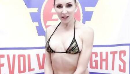Agatha Delicious Dyke Wrestling Newcomer April Storm