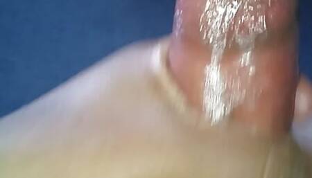 Jerking off in bed