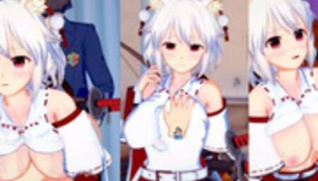 [Hentai Game Koikatsu! ]Have sex with Touhou Big tits Momiji Inubashiri. 3DCG Erotic Anime Video.