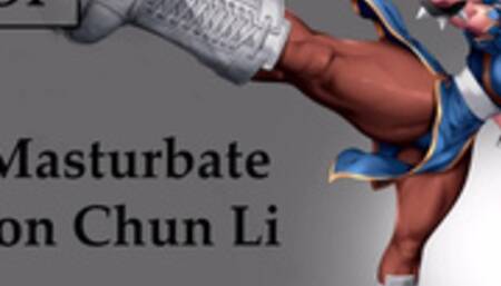 Correte 2 veces con Chun Li. JOI con Mamada y anal.