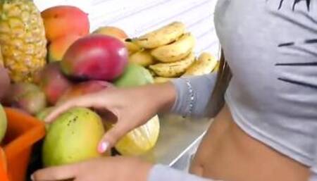 MAMACITAZ - Colombian Barely Legal Carolina Montes Is Addicted To Gigantic Cocks