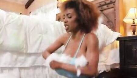 Demi Sutra Surprises Her Ex Boyfriend His New Gf Black