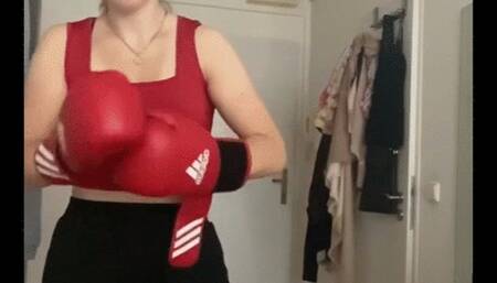 Pro kickboxer fighting you in POV and finishing you