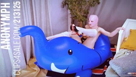 ANN016 - Ride, Hump and Pop Inflatable Elephant HD
