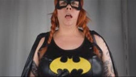 Batgirl GROWTH from POV Supervillian Serum WMV 720 Fishnet Pantyhose Destruction