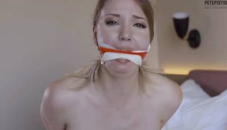 Lil Missy UK cleave tapegagged