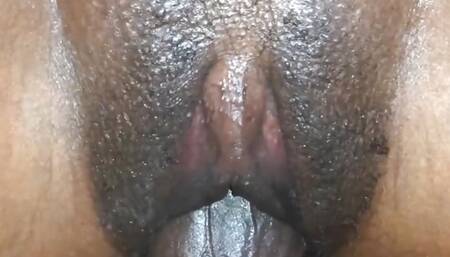 Shaved pussy getting fingered then fucked by nhyiraba James
