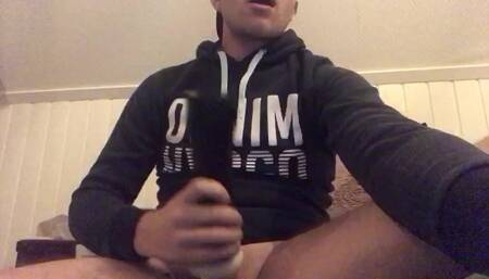 Playing with a flashlight