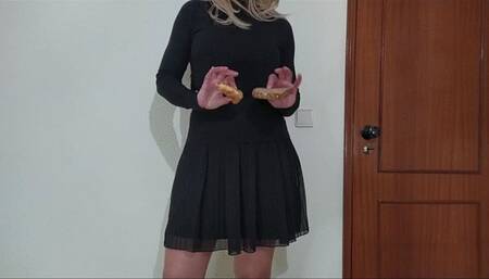 Eat your breakfast from my boots