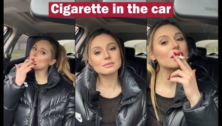 Cigarette in the car