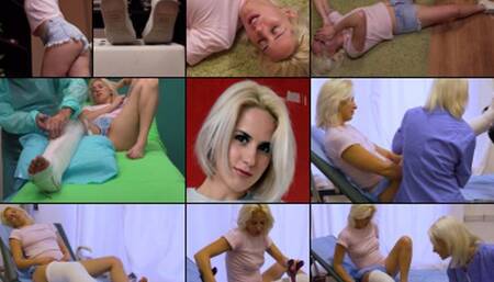 Amydouxxx Accident Tumble, Fall, Casted and Crutched (in HD 1920 X 1080)
