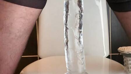 Having fun with my dildo