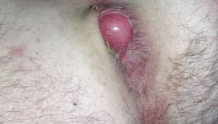 DESTROYING MY ASS WITH 16 INCH DILDO