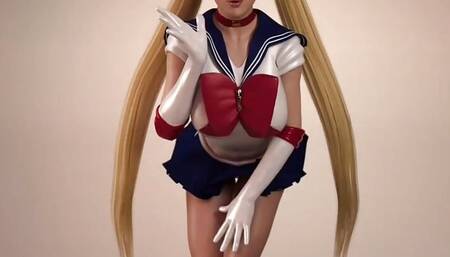 Bloody Passion Cap 17 - My Step Sister Sends Me Pictures of Her Vagina and Sailor Moon Cosplay