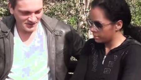 Curly Hair Black July Di Maggio Takes A Gigantic Dick