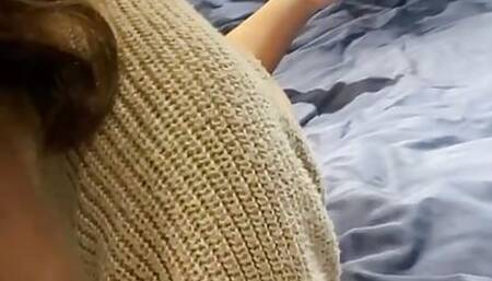 Spreading my CHEEKS to let you see my asshole