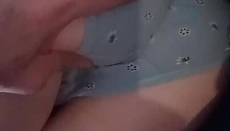 Stranger palys with wifes ass and fucks from back
