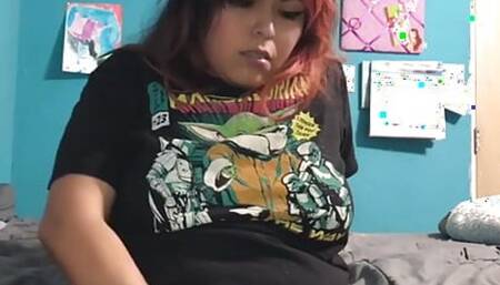 Private Goth girl Watch me finger my pussy