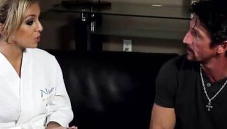 She enjoying Deepthroating Gigantic Cocks